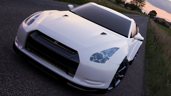 3D Graphics: Nissan GTR