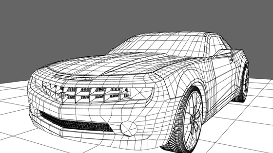 3D Graphics: Chevrolet Camaro